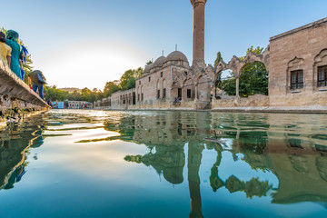 view of Halil-Ur Rahman Lake or named Balikli Gol