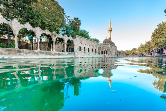 view of Halil-Ur Rahman Lake or named Balikli Gol