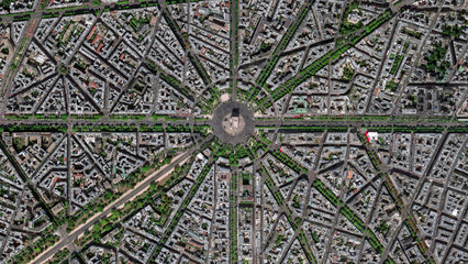 Champs-Élysées ( Champs Elysees ) Square - Paris , France