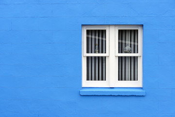 View of old single window