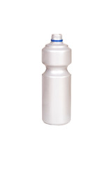 One light gray plastic bottle