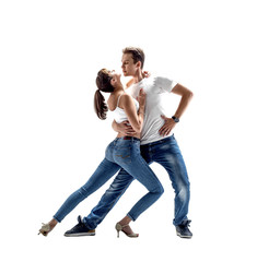 couple dancing social danse © tankist276