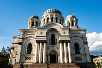 Fototapeta na wymiar Kaunas church (Lithuania)