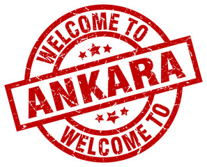 welcome to Ankara red stamp