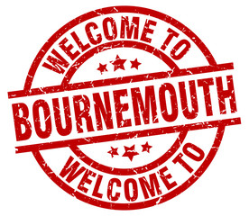 welcome to Bournemouth red stamp