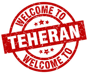 welcome to Teheran red stamp
