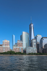 Skyscrapers of Manhattan along the Hudson River, New York City