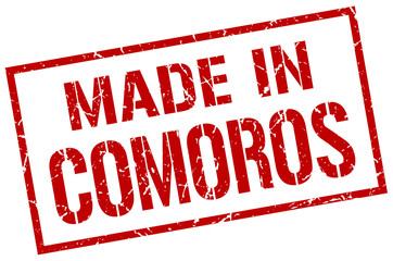 made in Comoros stamp