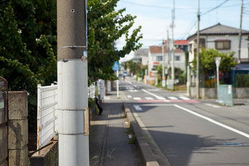 住宅街の風景