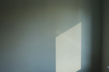light shining on a wall