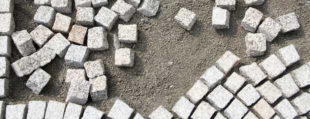 Granitpflaster legen 2