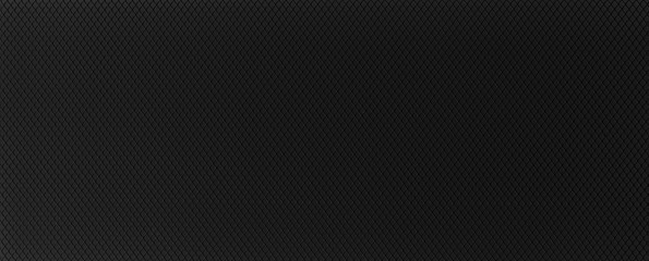 Horizontal plastic grid white background. Black background