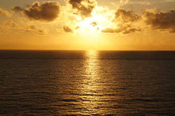 coucher de soleil
