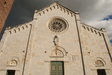 Fototapeta na wymiar Duomo di Pietrasanta - Toscana
