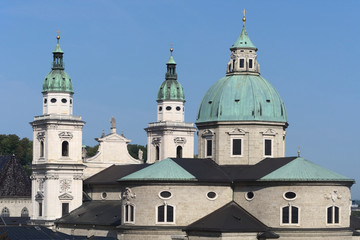 Fototapeta na wymiar Salzburg - Salzburger Dom, Österreich