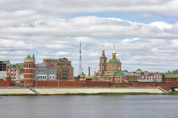 Obraz premium Yoshkar-Ola, Russia, the tourist center of the city
