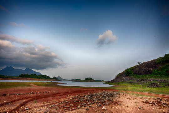 View of Malampuzha dam 