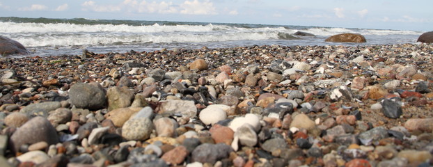 Kieselsteine am Starnd 6