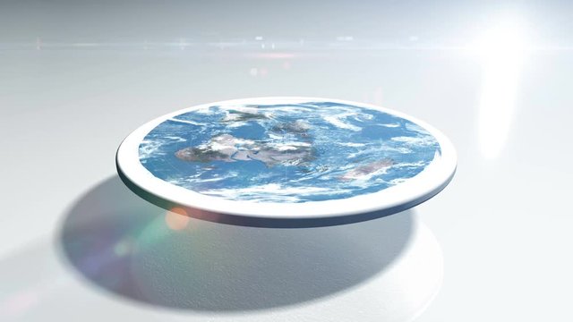 Flat Earth Animation