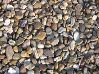 Textur-Kiesel