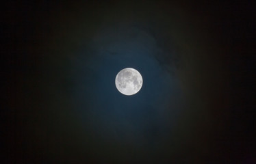 Naklejka na ściany i meble Full Moon at night