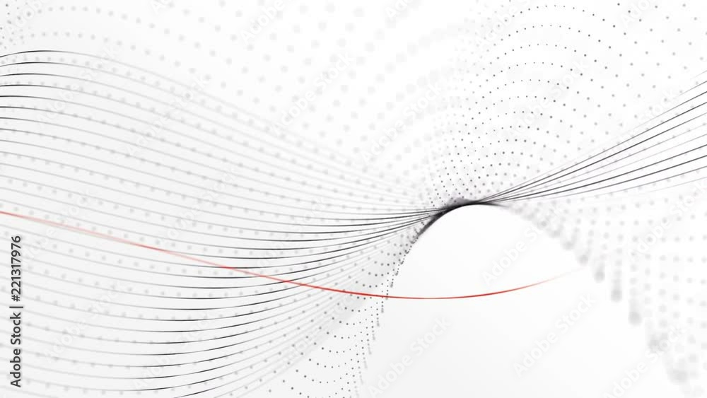 Poster elegant dynamic lines in motion. white abstract technology, business and office stylish motion backg