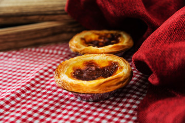 delicious portuguese egg tart dessert