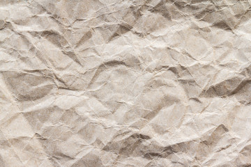 Brown wrinkle recycle paper background