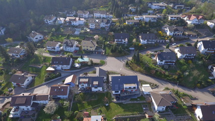 Fototapeta premium Aerial shoot in Germany, Kappelrodeck