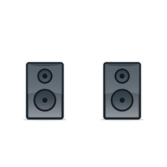 Fototapeta premium Audio Speakers icon