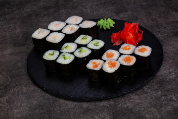 Japanese sushi set