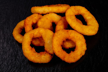 Fried onion rings