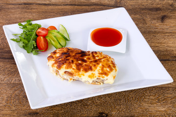 Chicken breast with cheese