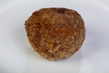 Baked pork meatball