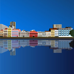 Obraz premium Recife Rua Aurora