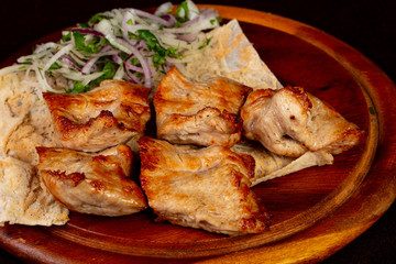 Grilled Turkey shashlik