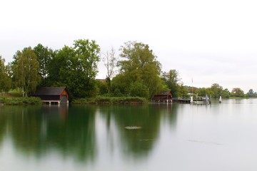 Obraz premium Boathouse