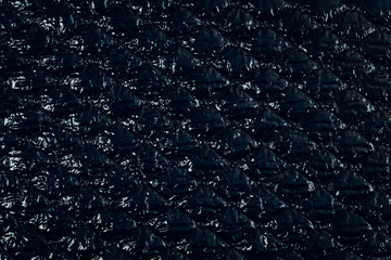 Fabric quilted black