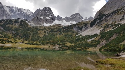 Fototapeta na wymiar Aplen bei Ehrwald in Tirol