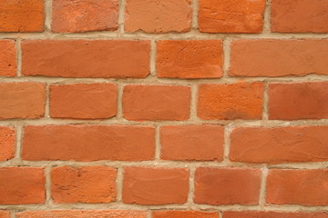 The image of a brick wall as a background. 8