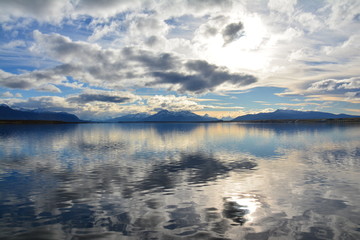 Obraz premium Puerto Natales Patagonia Chile