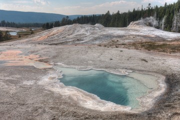 Yellowstone is a Popular National Park in Montana, Wyoming, and Idaho