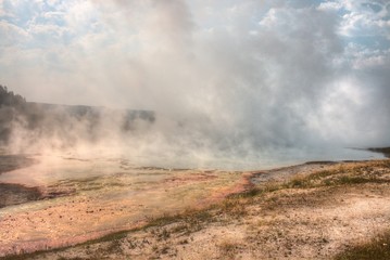 Yellowstone is a Popular National Park in Montana, Wyoming, and Idaho