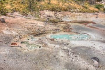 Yellowstone is a Popular National Park in Montana, Wyoming, and Idaho