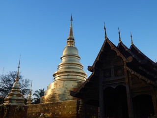 Naklejka premium TEMPLO, WAT PHRA SINGH