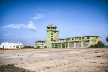 Verlassener Flugplatz