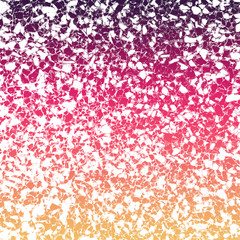 Obraz na płótnie Canvas Terrazzo pattern in pink, purple and orange gradient