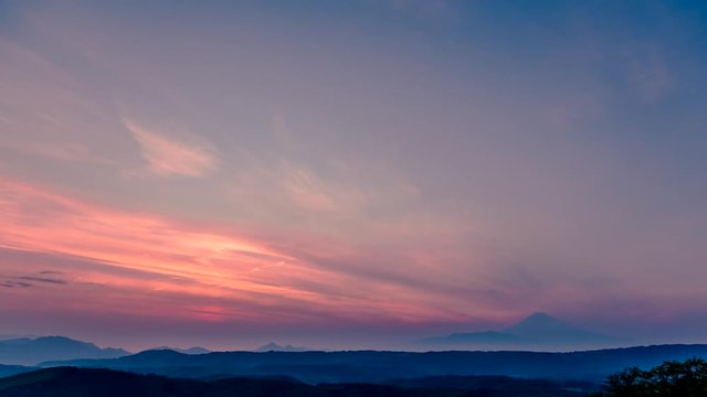 南伊豆の夕焼け空