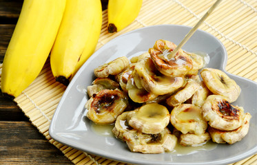 Thai style bananas grilled with coconut syrup.
Cavendish Bananas Menu.