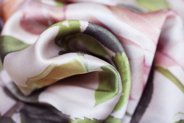 Fabric Texture Background. Top View of Cloth Textile Surface.